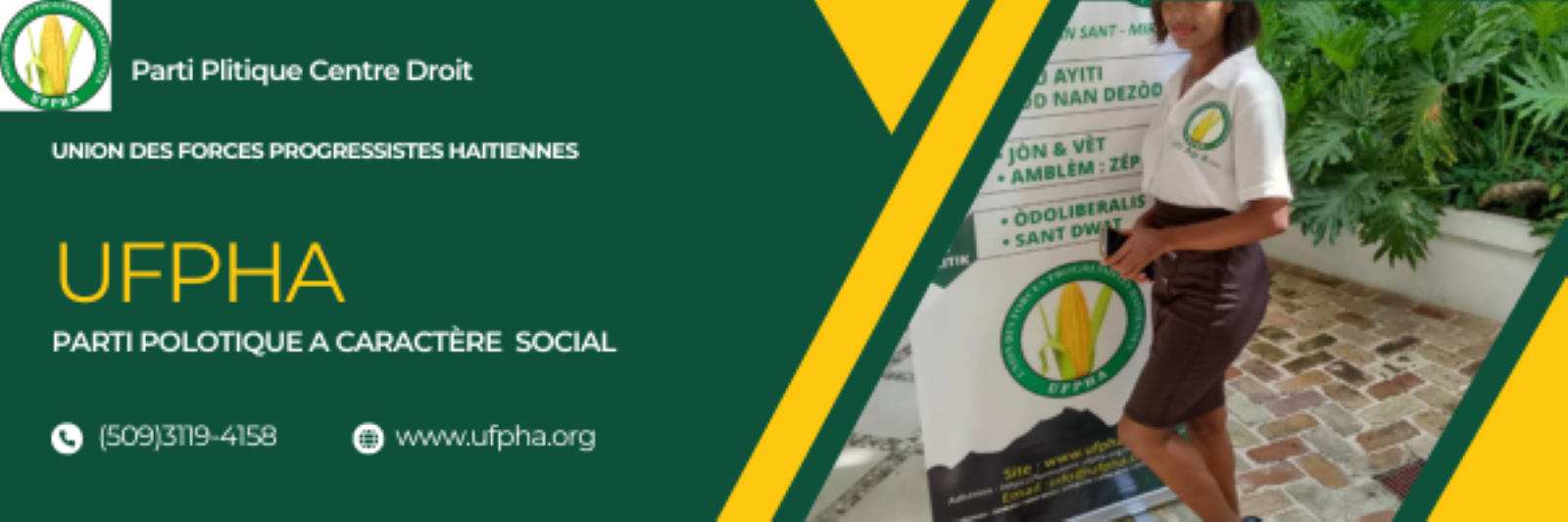 Orientation de UFPHA Un parti politique centre droit a caractère social